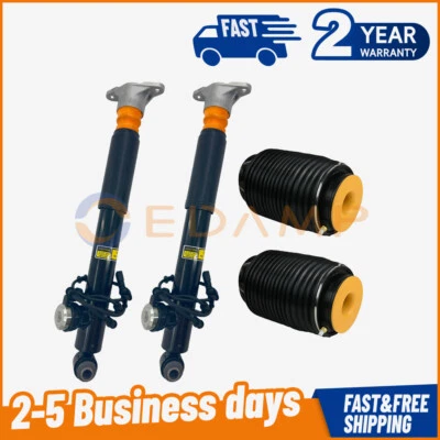 2pcs Rear Shock Struts & 2x Air Suspension Spring Bags Fit Hyundai Equus Genesis — 第 1/4 张图片