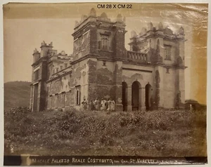 KAMPAGNEN VON AFRIKA MACALE "ÄTHIOPIEN KÖNIGSPALAST FOTO IM ALBUMINA NARETTI - Bild 1 von 2