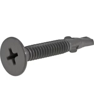 #10-24 x 1-7/16" Selbstbohrende Schraube Wafer Head Reibahle mit Flügeln Keramik Epoxid - Bild 1 von 3