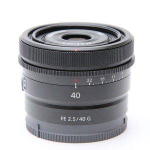 SONY FE 40mm F/2.5G SEL40F25G (for SONY E mount) -Near Mint- #286