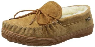 Lamo Women's Suede Moccasin Slipper Chestnut (Select Size) - Image 1 of 4