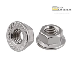 Tuercas Serradas M3 M4 M5 M6 M8 M10 M12 ACERO INOXIDABLE Excelente Calidad - Imagen 1 de 4
