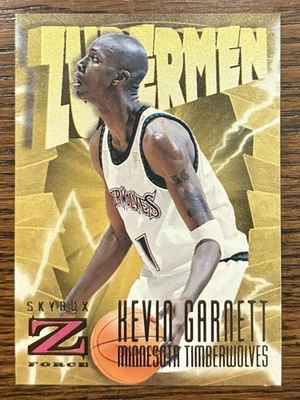 1996-97 SkyBox Z-force Kevin Garnett Zupermen #173 Minnesota Timberwolves HOF - Image 1 of 2