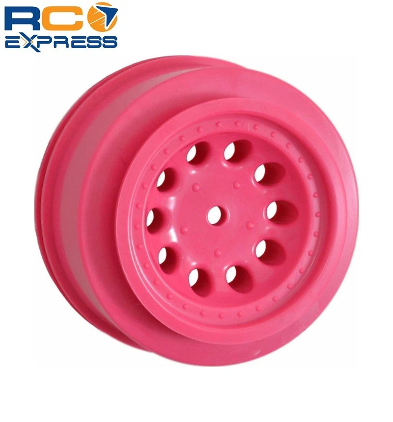 RPM R/C Products Front Revolver Short Course Wheel Pink : Slash 2wd RPM82327 - Image 1 of 1