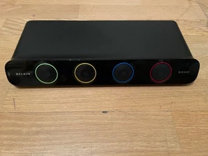 Belkin SOHO 4-Port KVM Switch F1DS104L - Seamless Multi-Device Control + PSU - Afbeelding 1 van 13