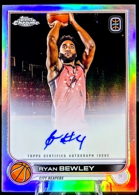 2022-23 Topps Chrome OTE Ryan Bewley Auto #CA-RB2 - Image 1 of 2