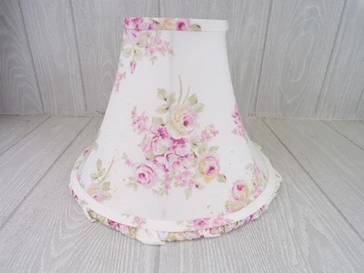 Rachel Ashwell Simply Shabby Chic Pantalla Rubor Belleza Rosa Tela Volantes Foto 1 de 4