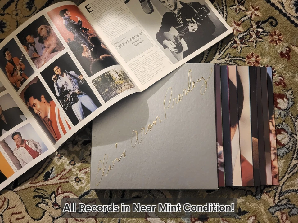 Elvis Aaron Presley 1955-1980 25th Anniversary 8 Vinyl LP Box CPL8-3699 Limited - Image 1 of 4