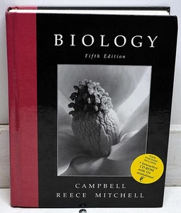 Biology Fifth Edition Campbell Reece Mitchell - Interactive w/CD - Imagen 1 de 5