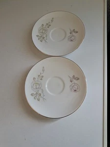 Johann Haviland Bavaria Roses Saucer 5-7/8" Set of 2 - Picture 1 of 3