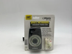 Matrix MR-500 quartz metronome Battery Operated 9V Not Included - Picture 1 of 2
