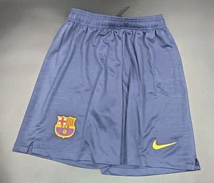 FC Barcelona Blue Nike Soccer Shorts Men's Size S - Picture 1 of 11