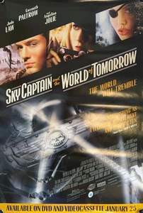 SKY CAPTAIN & THE WORLD OF TOMORROW Videothek Original 27x40 Cool Movie Poster - Bild 1 von 1