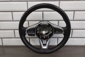 Volante de cuero 17-20 Fiat Spider 124 Abarth puntada negra/roja - Imagen 1 de 17