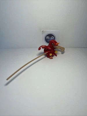 BAKUGAN Special Attack "Fly Wheel" Pyrus TURBINE DRAGONOID 710G W/ Rip Cord RARE - Image 1 of 4
