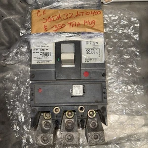 GE Spectra SGDA32AT0400 Circuit Breaker 350 Amp Trip240V 3-Pole - Picture 1 of 2