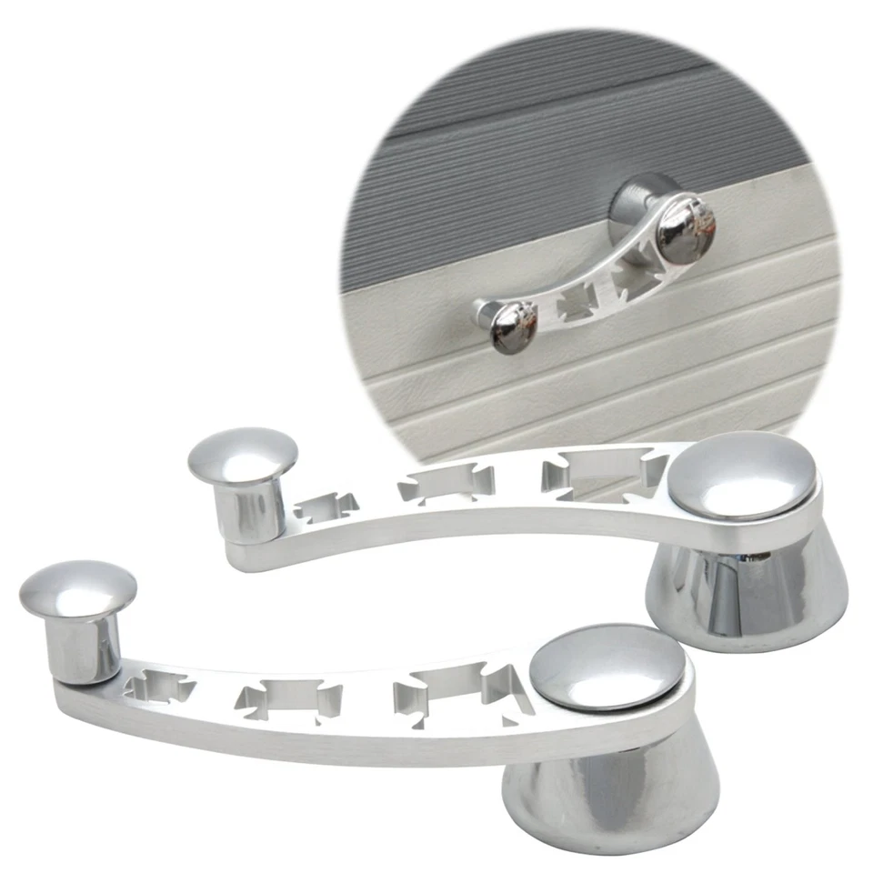 Billet "Maltese" Door & Window Cranks (Pair) DNWC002 street rat - Image 1 of 4