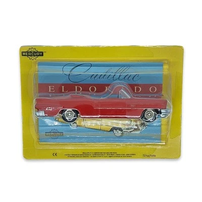 Mercury Cadillac Eldorado n° 28 Scala 1/48 Modellino Auto Die-Cast Rosso - Immagine 1 di 4