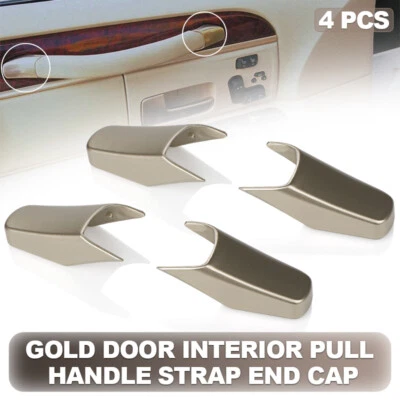 4X Inner Door Panel Handle Strap End Pull Trim Cover For Lincoln Town Car 03-11 - Image 1 of 4