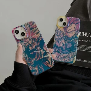 Dragonball Z Anime Für iPhone 11 12 13 14 Pro Laser Cover Case Hülle Schutzhülle - Bild 1 von 13