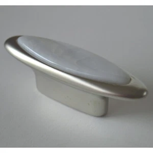 Möbelgriffe Vintage Ladengriffe Matt Nickel Küche Griffe Schrank Badezimmer - Picture 1 of 6