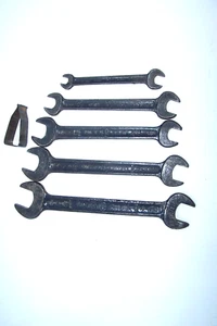 Vintage TW Superslim Maulschlüssel Made in England 5er Set mit CLIP - Bild 1 von 13