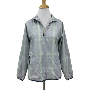 Nike Golf Jacket Youth Girl M Medium Purple Windbreaker Half Zip Water Resistant - Picture 1 of 12