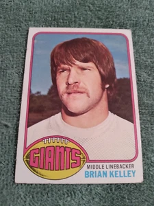 1976 Topps Football #264 New York Giants Linebacker Brian Kelley EX - Picture 1 of 2