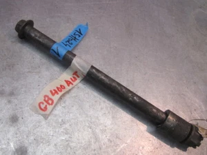 HONDA CB400 AUTOMATIC REAR WHEEL AXLE ACHTERWIELAS 42301-413-000 - Imagen 1 de 2