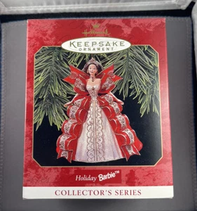 1997 Holiday Barbie Ornament Vintage 5th In Series Hallmark Keepsake New Unused - Picture 1 of 12