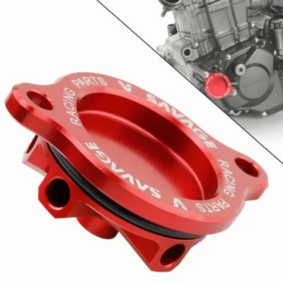 Tapa de la cubierta del filtro de aceite del motor para HONDA CRF250R CRF 250R CRF 250 R 2010-2017 2015 Foto 1 de 4