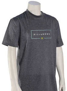 Billabong Boy's Union SS Surf Shirt - Navy Heather - New - Picture 1 of 1