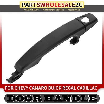 Manija de puerta exterior negra para conductor delantero con cerradura para Chevrolet Camaro Caprice Foto 1 de 4