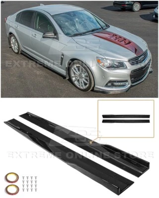 For 13-17 Chevrolet SS EOS Performance CARBON FIBER Side Skirts Rocker Panel - Image 1 of 4