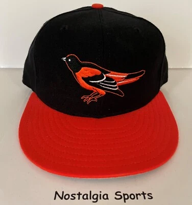 Vintage BALTIMORE ORIOLES NEW ERA 59/50 *DIAMOND* HAT NEW Old Stock FITTED Sz 7 - Image 1 of 4