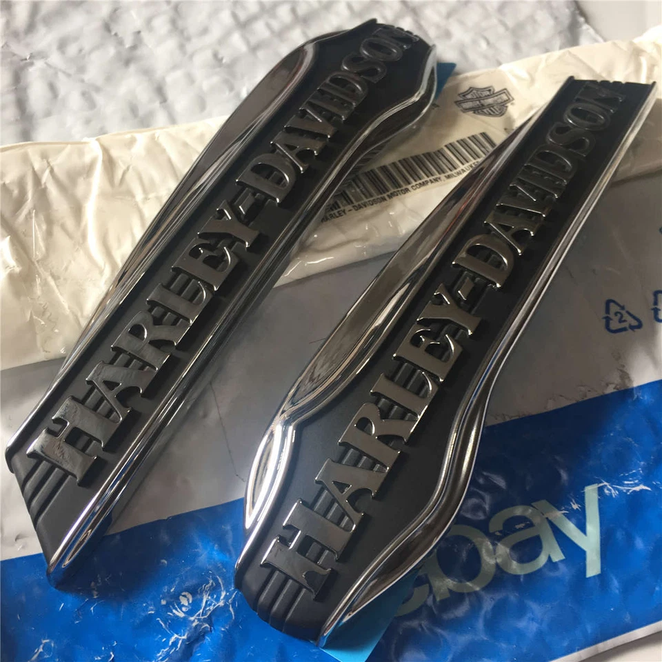 Original Harley Fuel Tank Emblems Badges Decals for Dyna Softail Touring Trike - Image 1 of 1