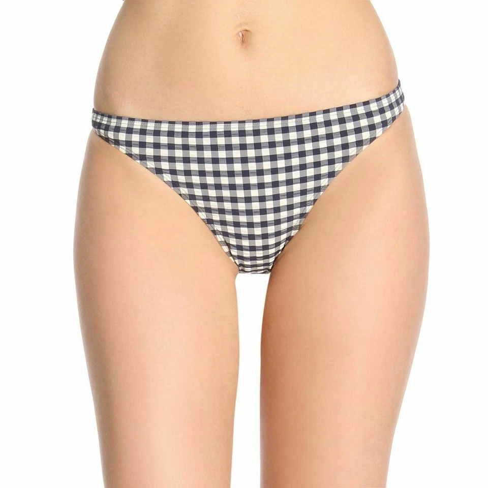 Tory Burch 263502 Women Gingham Hipster Bikini Bottom Swimwear Size X-Large - Image 1 of 3