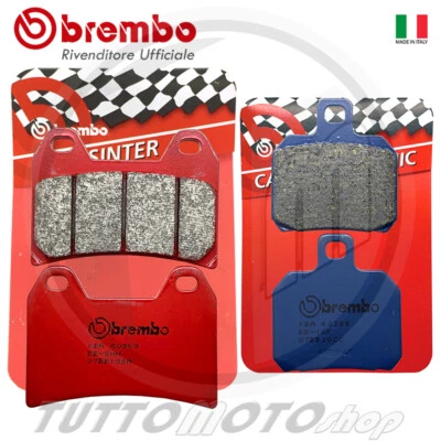 Pastiglie MOTO GUZZI V7 Classic 750 2008 2009 2010 2011 2012-13  BREMBO Ant+Post - Immagine 1 di 4