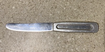 RARE VIntage SIGG Aluminum Camping Serrated Knife Swiss Army? Switzerland - Image 1 of 4