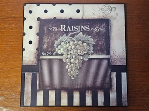 KIMBERLY POLOSON White Modern Wood Framed Museum Art Print RAISINS - Picture 1 of 2