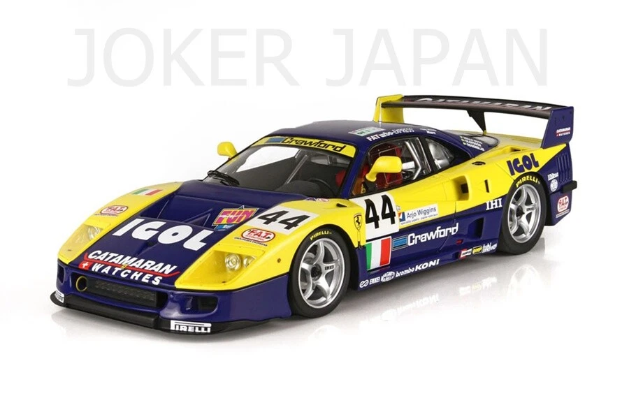 BBR 1/18 Ferrari F40 LM Le Mans 1996 TEAM ENNEA IGOL #44 P18139FV JDM
