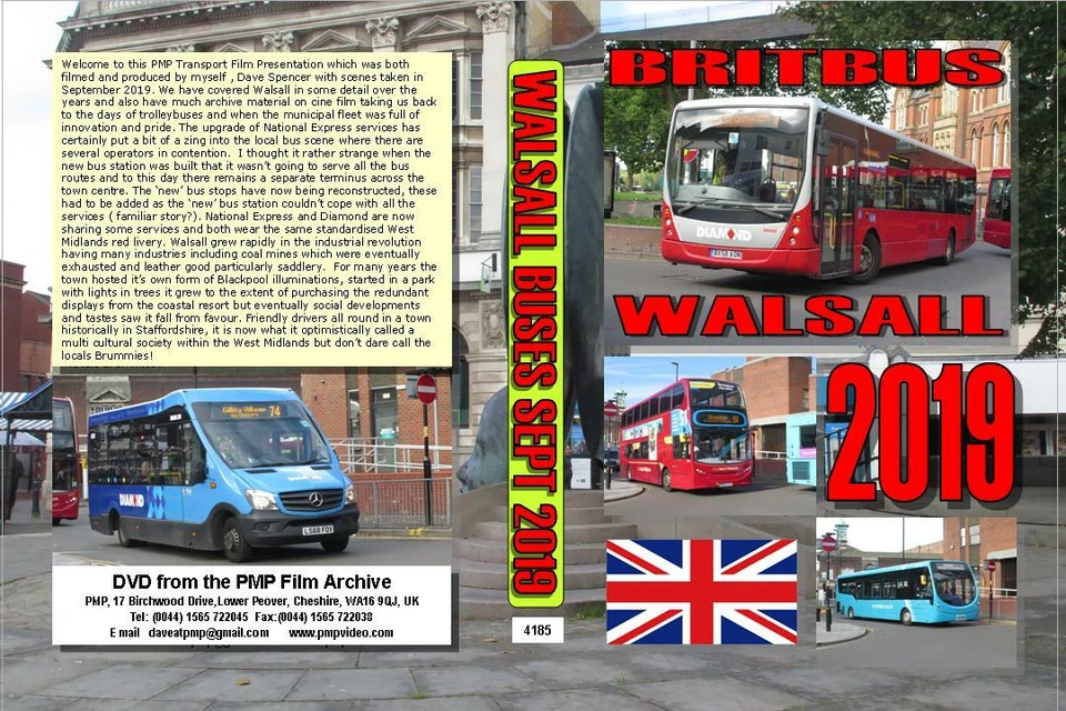 4185. Walsall. UK. Buses. September 2019. Our annual catch up with the Walsall b - Image 1 of 1