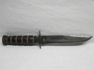 OMOR Japan Fighting Combat Knife Vtg Old USN Navy MK 2  WW2 WWII REpro - Picture 1 of 10