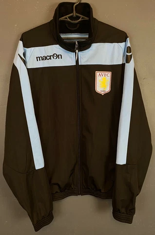 MEN'S MACRON FC ASTON VILLA 2012/2013 JACKET TRAINING SOCCER FOOTBALL SIZE L Cover