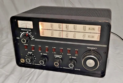Rare Vintage R.L. Drake Co, 2-A Communications Receiver SSB AM CW Working - Image 1 of 3