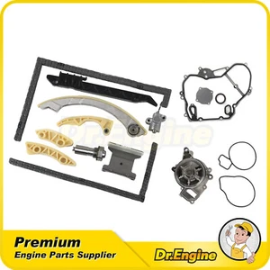 Timing Chain Kit Cover Gasket Water Pump Fit 02-10 Chevrolet Pontiac Saturn 2.2L - Imagen 1 de 16