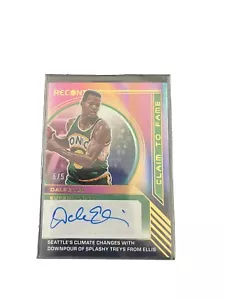 2022-23 Recon Claim to Fame Auto Green Dale Ellis /5 - Picture 1 of 2