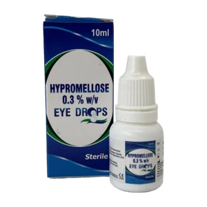 Hypromellose 0.3% Sterile Eye Drops 10ml, Dry Eye Relief, Relieves Discomfort - Picture 1 of 5