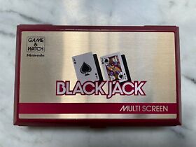 Vintage Original Nintendo Game & Watch Black Jack Near Mint Console Works 1985