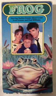 FROG(VHS 1987)SHELLEY DUVALL ELLIOT GOULD SCOTT GRIMES PAUL WILLIAMS-ORION VIDEO - Image 1 of 4
